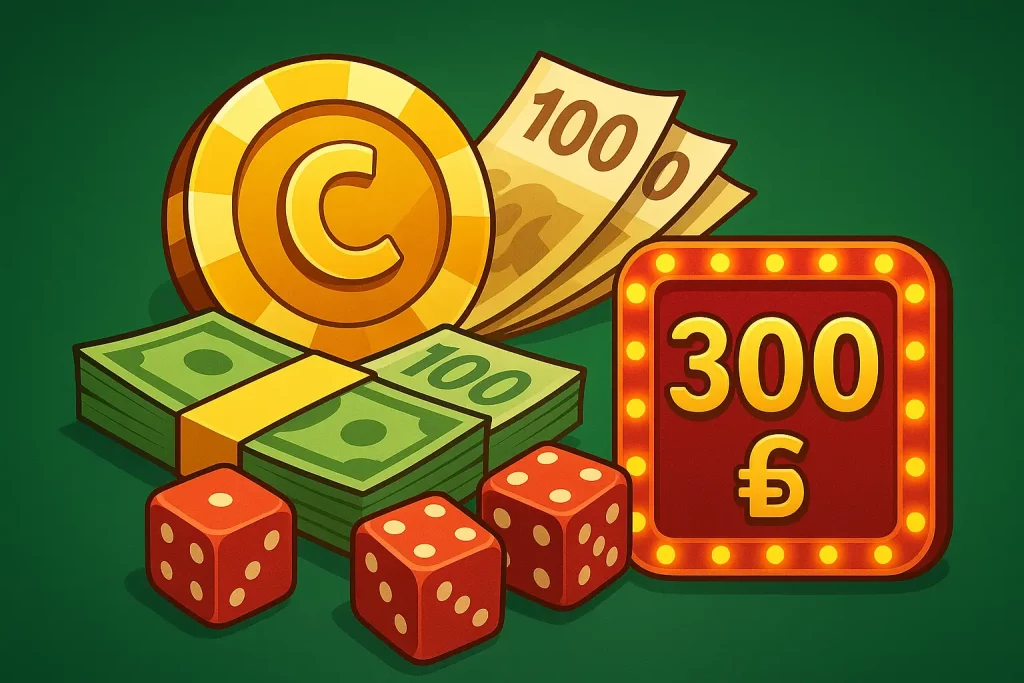 Бонус 300 грн