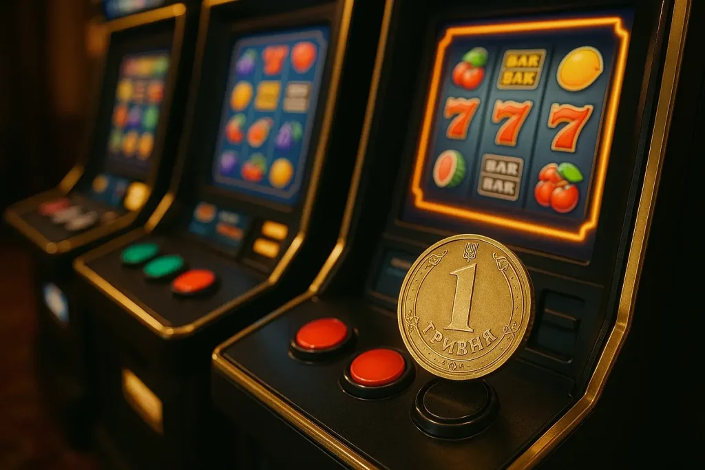 Ігрові автомати від 1 гривні