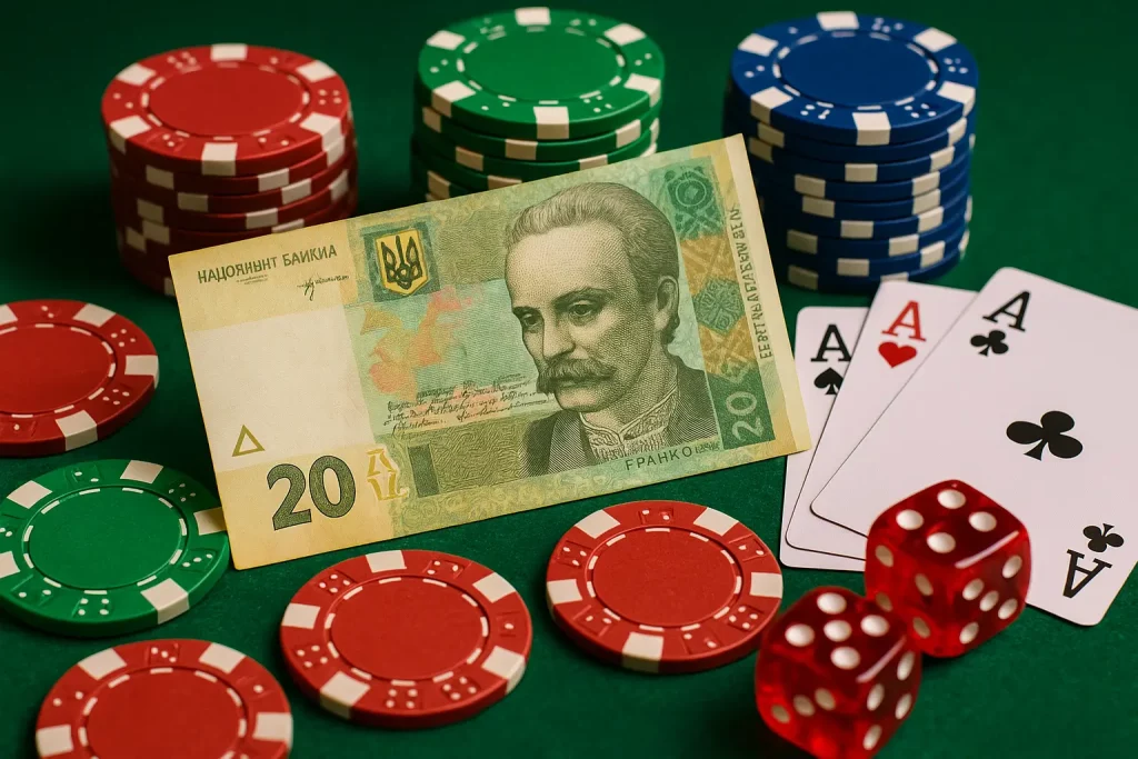 Казино с пополнением от 20 грн