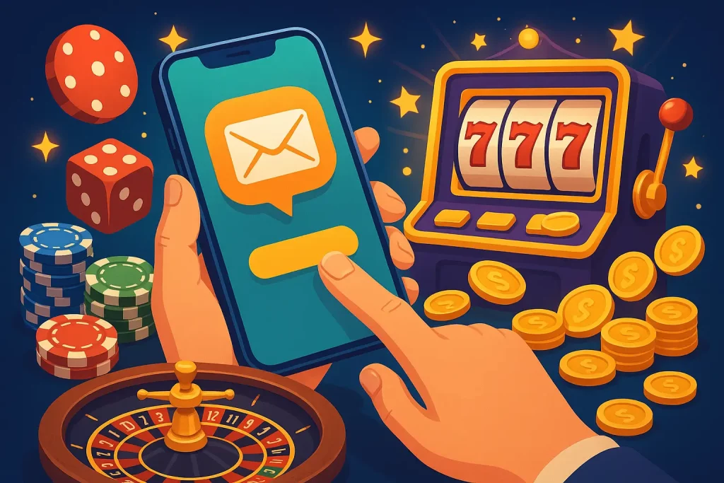 Гра на гроші через SMS